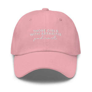 Those Girls with Arthritis Podcast hat