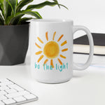 Load image into Gallery viewer, Be The Light, Sunshine Mug

