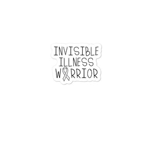 Invisible Illness Warrior Awareness Ribbon Sticker