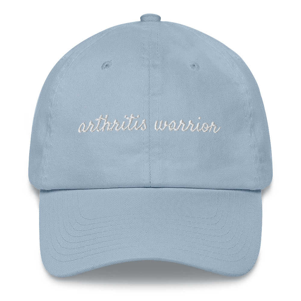 Arthritis Warrior Embroidered Baseball Hat