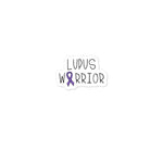 Load image into Gallery viewer, Lupus Warrior Awareness Ribbon Sticker
