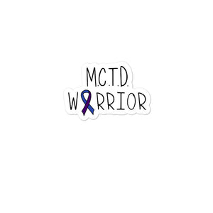 MCTD Warrior Awareness Ribbon Sticker