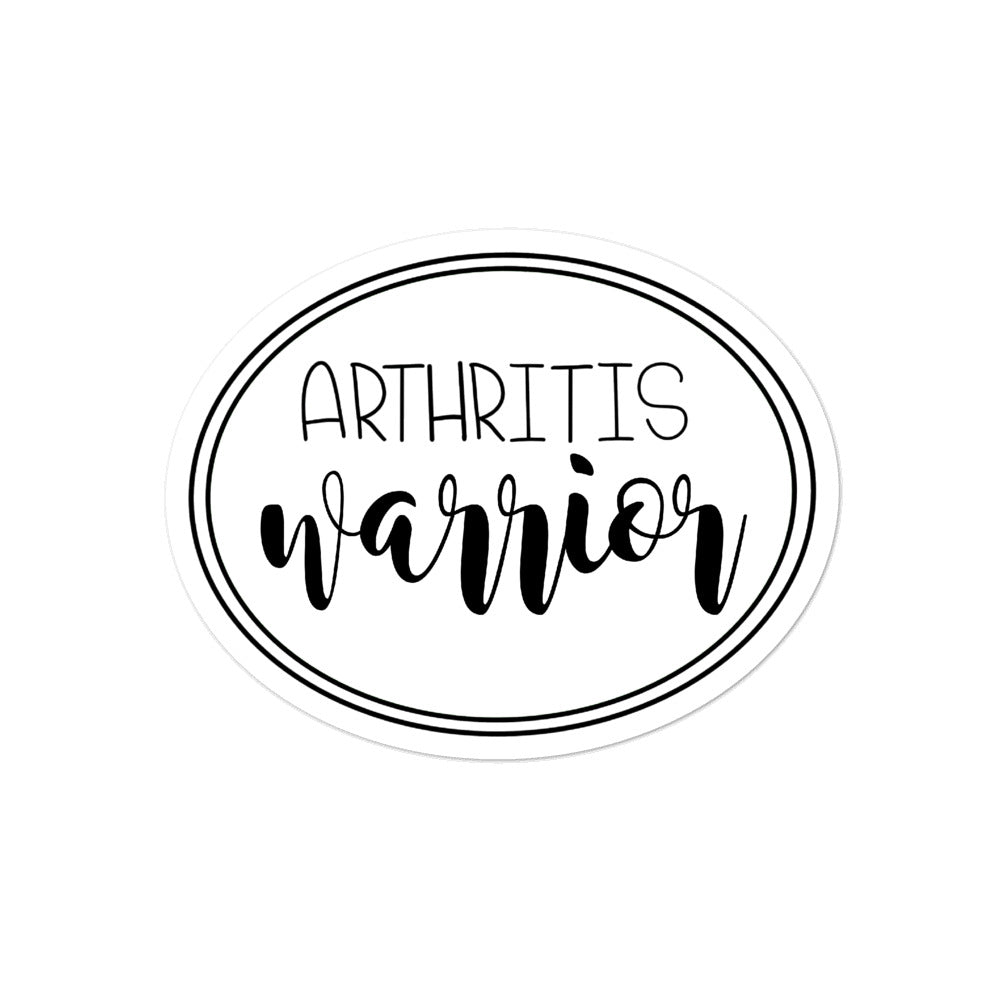 Arthritis Warrior Sticker