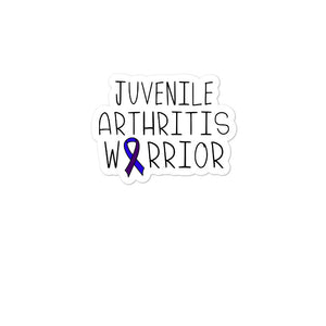 Juvenile Arthritis Warrior Awareness Ribbon Sticker