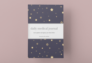 Daily Medical Journal, Star Cover, 6 month tracker
