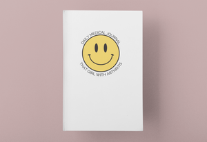 Daily Medical Journal, Smiley Face Cover, 6 month tracker